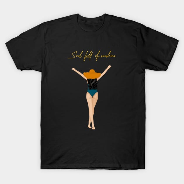 Soul Full Of Sunshine 3 T-Shirt by gusstvaraonica